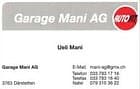 Garage Mani AG — photo 1
