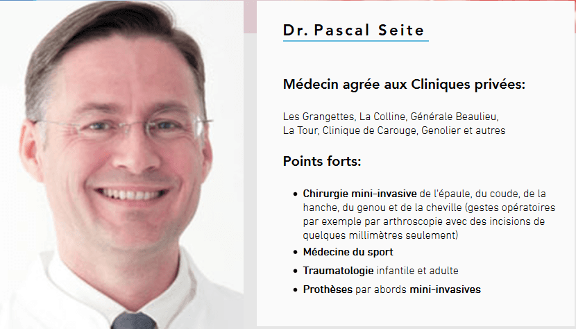 Dr méd. Seite Pascal — photo 1